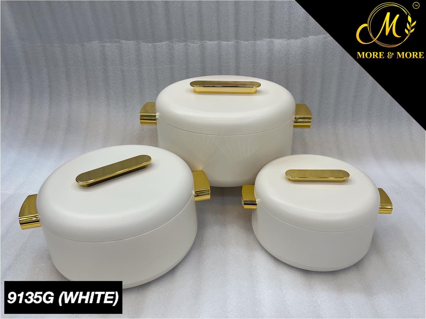 Forever Gold Hotpot EB 9135G (White) | More & More Crockery