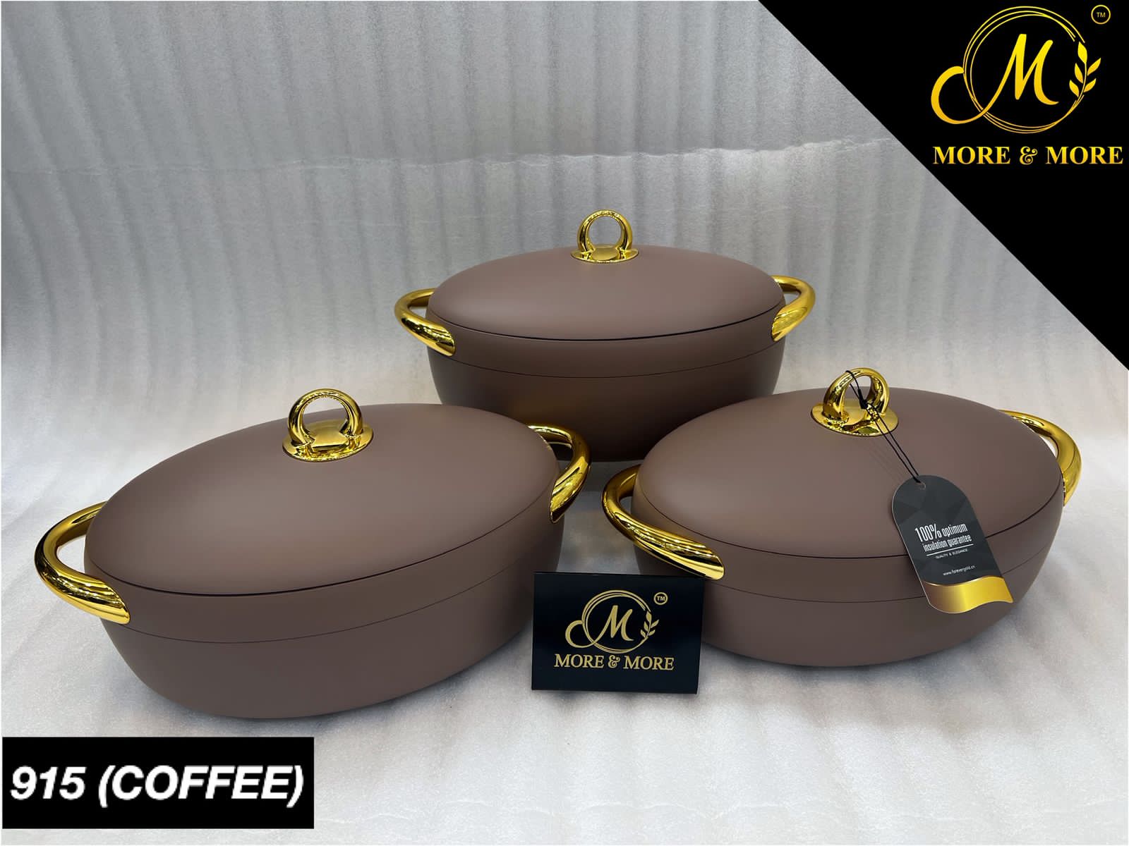 Forever Gold Hotpot EC 915 (Coffee) | More & More Crockery