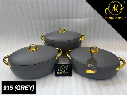 Forever Gold Hotpot EC 915 (Grey) | More & More Crockery