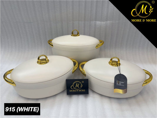 Forever Gold Hotpot EC 915 (White) | More & More Crockery