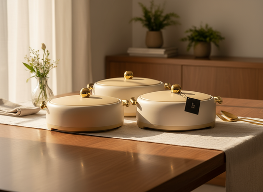 3-Pcs Hotpot Set -  EG 9253 (Beidge)