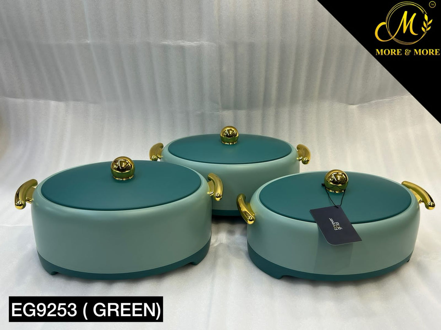 Forever Gold HotpotEG 9253 (Green) | More & More Crockery