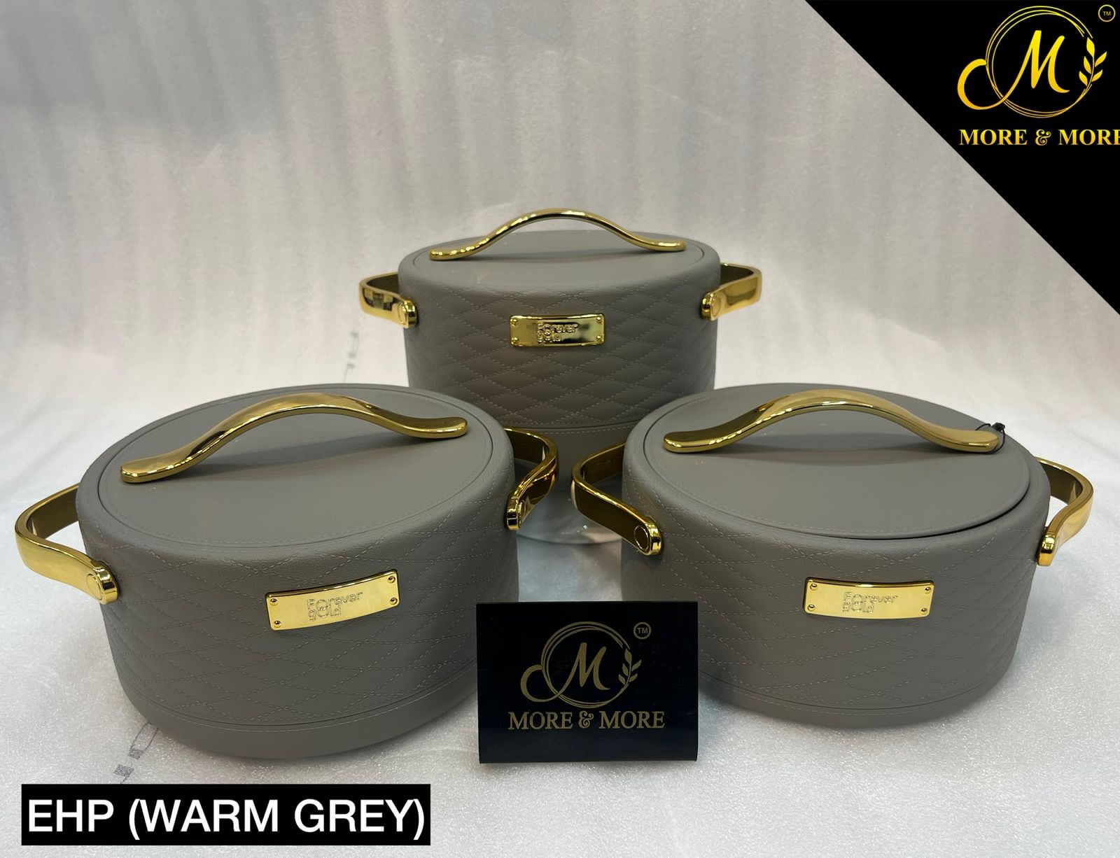 Forever Gold HotpotEHP (Warm Grey) | More & More Crockery