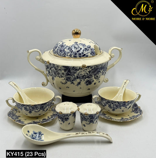 Royal Albert Style Soup Set