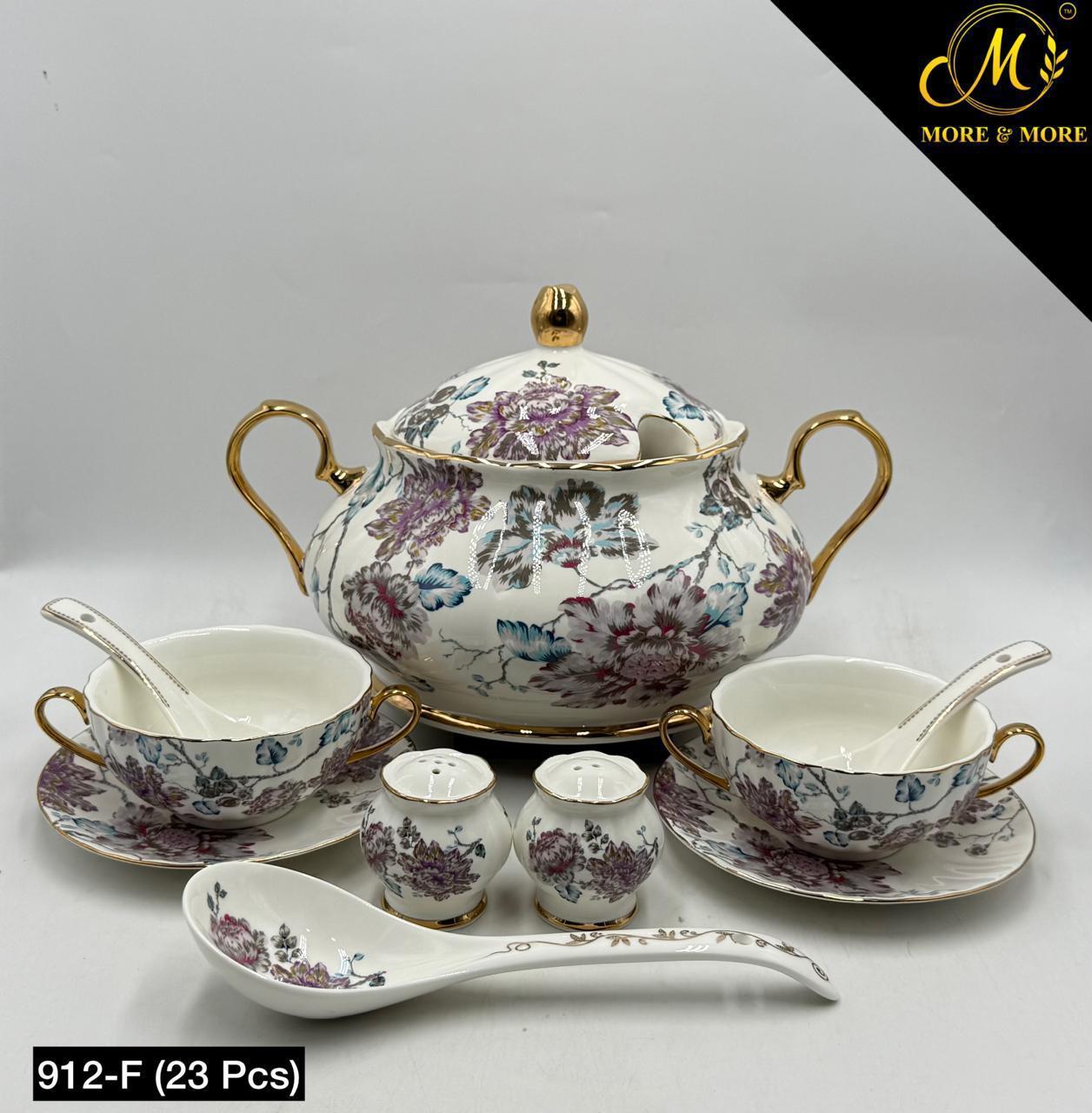 Royal Albert Style 23-Pcs Soup Set | 912-F