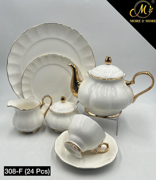 Imported Royal Albert Style Tea Set_Made In China_More & More Crockery