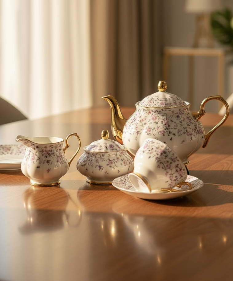 Royal Albert Style Tea Set – Design : 402-F