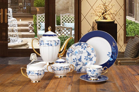 Imported  Johnson Bros Style Tea Set_Made In China_More & More Crockery