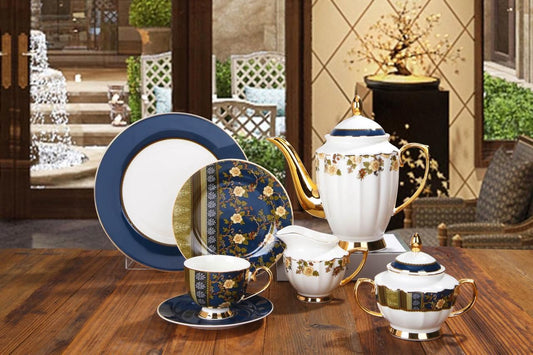 Imported  Johnson Bros Style Tea Set_Made In China_More & More Crockery