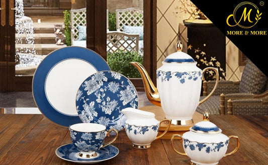 Imported  Johnson Bros Style Tea Set_Made In China_More & More Crockery