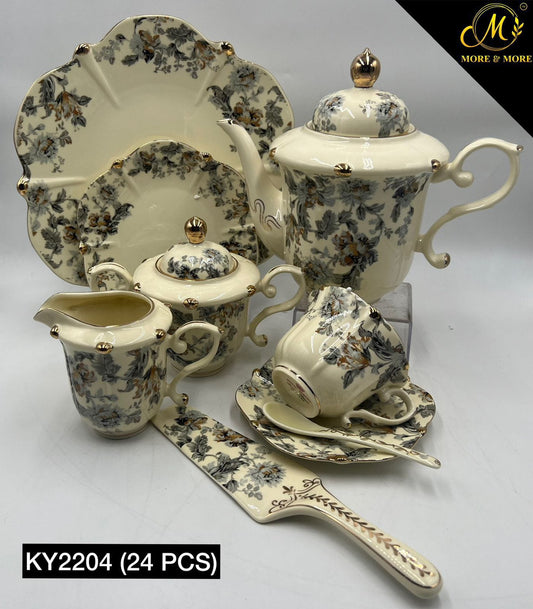 Imported Royal Albert Style Tea Set_Made In China_More & More Crockery