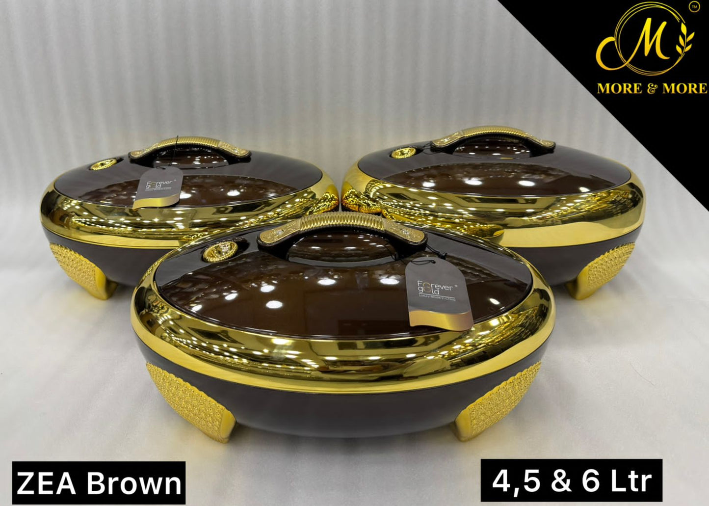 Forever Gold HotpotZEA (Brown) | More & More Crockery