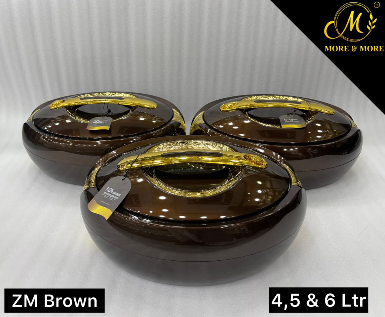 Forever Gold HotpotZM (Brown) | More & More Crockery