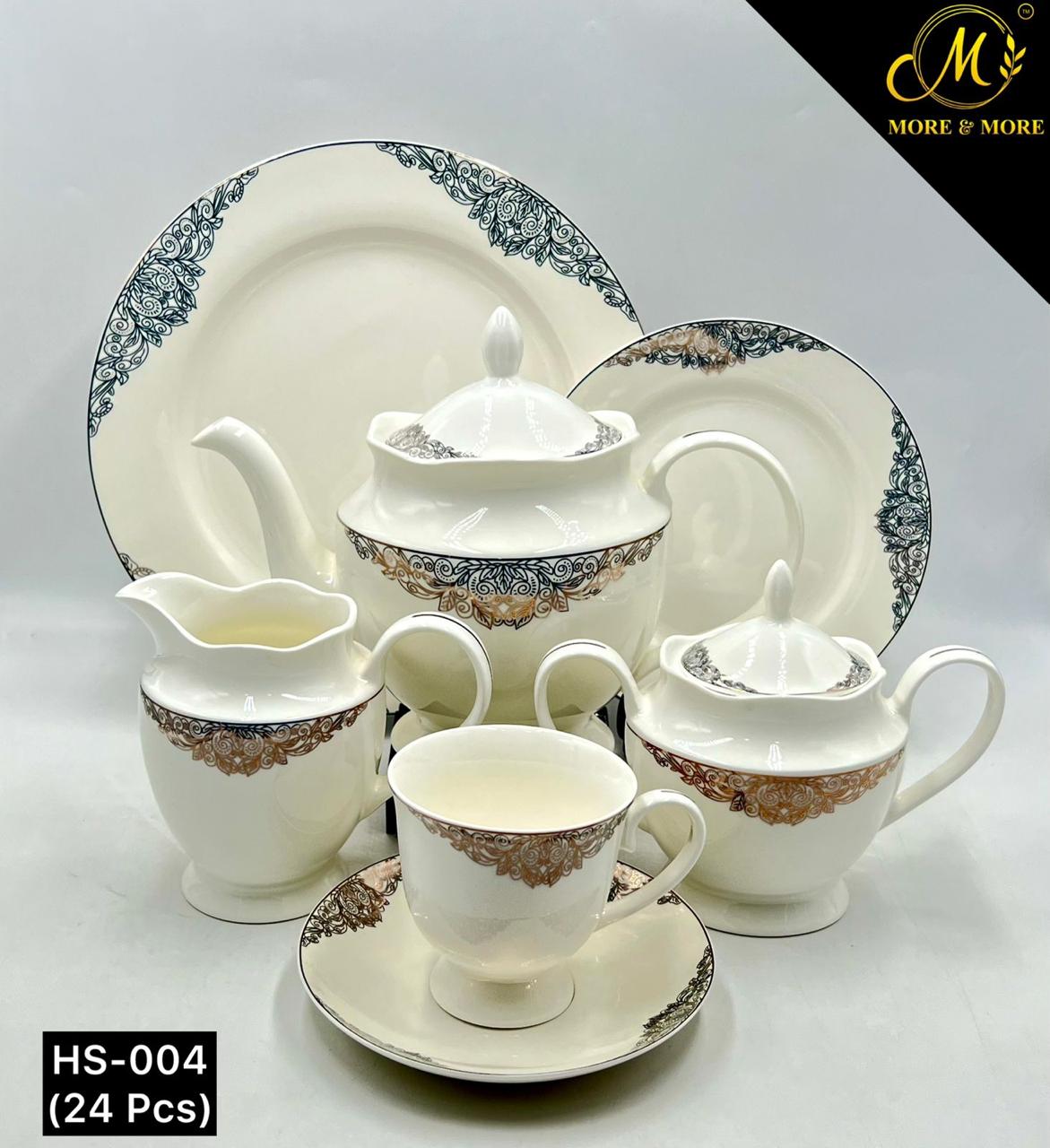 24 Pcs Tea Set