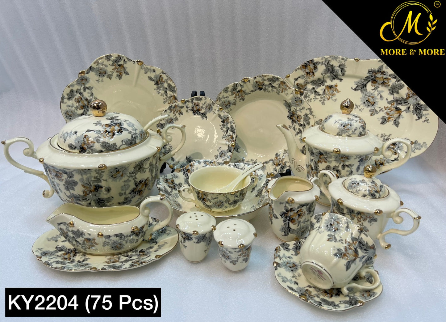 Royal Albert Style Dinner Set - Design: KY2204
