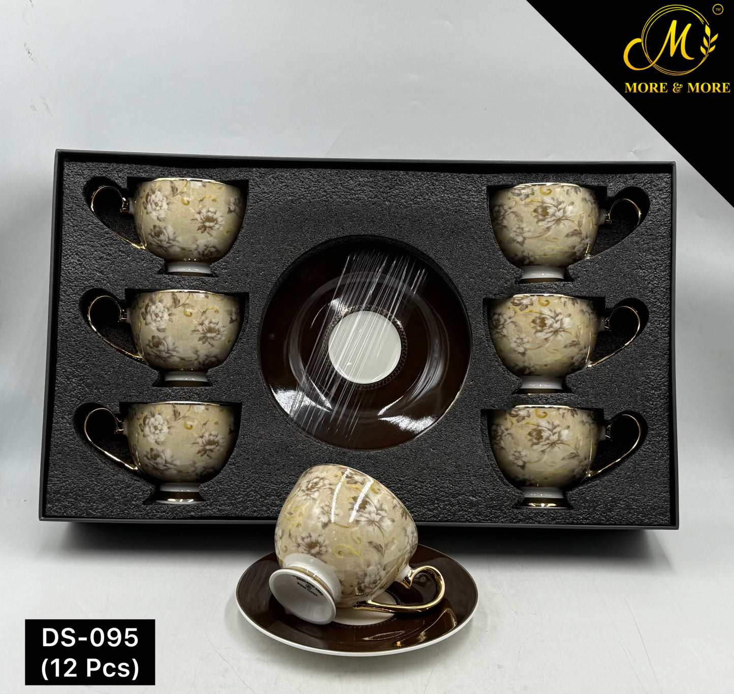 Johnson Bros Inspired Cup & Saucer Set - Design: DS-095