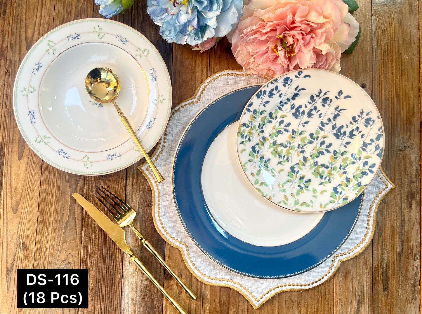 Johnson Bros Inspired Tea Set - Design: DS-116