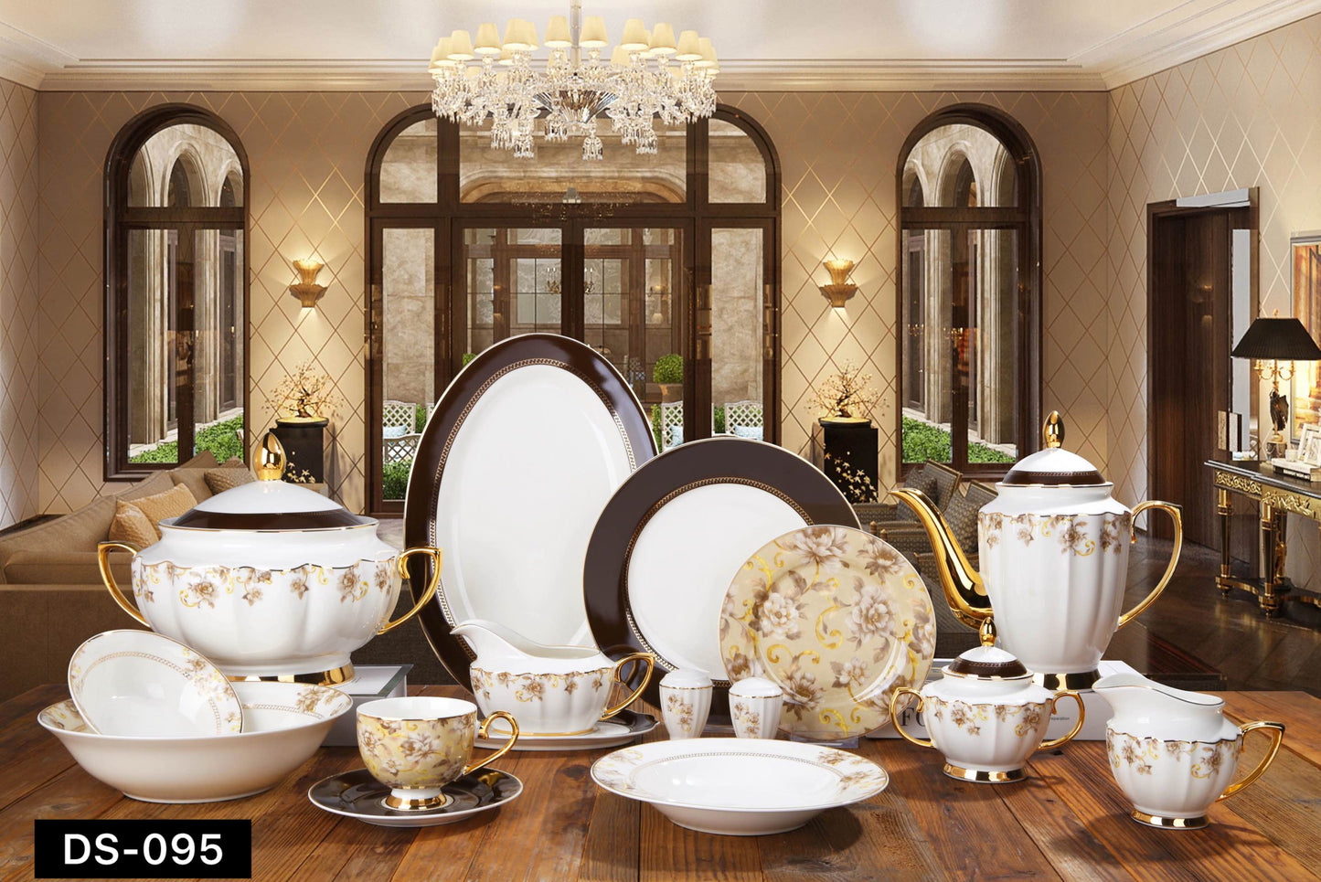 Johnson Bros-Inspired Dinner Set - Design: DS-095